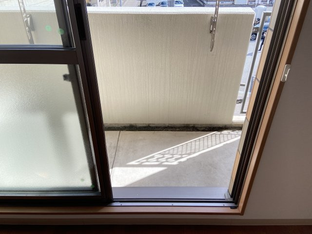 グランディール２２のバルコニー