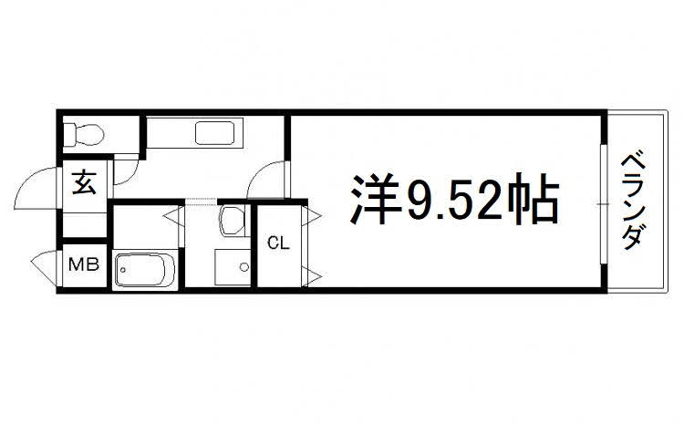 グランディール２２の間取り|【代表的な間取り】
