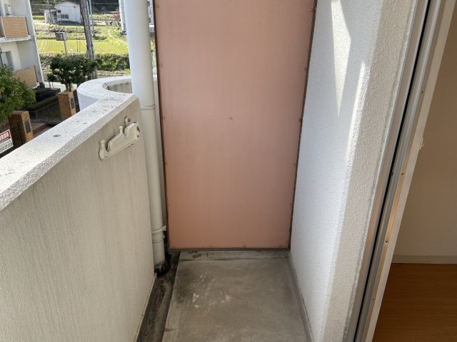 メゾン市川弐番館のバルコニー