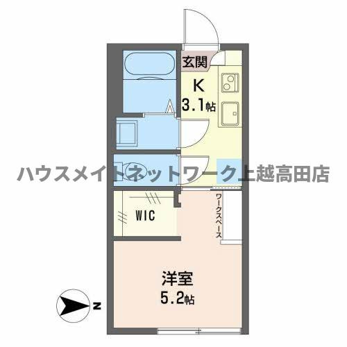 グリーンパレス フィロソフィーの間取り|間取図