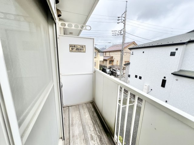 パインツリーのバルコニー|※別部屋参考写真