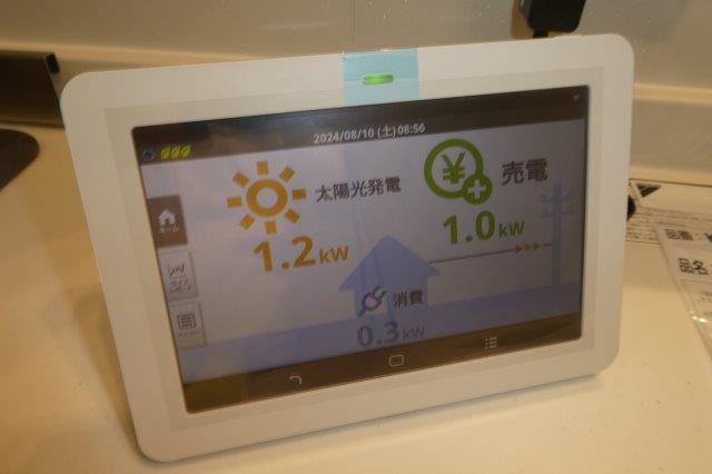 ディマーネⅡの設備|太陽光発電メーター