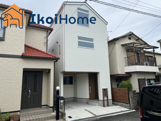 明石市大久保町わかば　新築戸建の駐車場|物件・当店の最寄駅まで無料送迎！最短10分で指定場所へお迎えに向かいます！まずはお問い合わせください