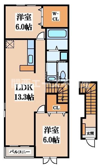 【間取り】 | リュエルメゾンTY