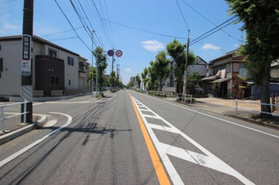 【前面道路含む現地写真】 | MIRASUMO緑区鳴海町字嫁ヶ茶屋0198②全2棟＜新築一戸建て仲介手数料無料＞ | 前面道路含む現地写真です