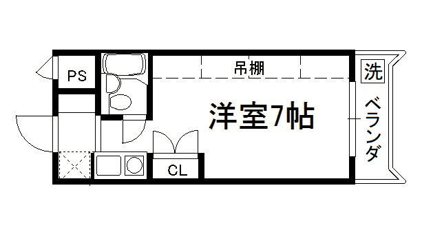 K's Common Garden同志社前の間取り|【代表的な間取です】