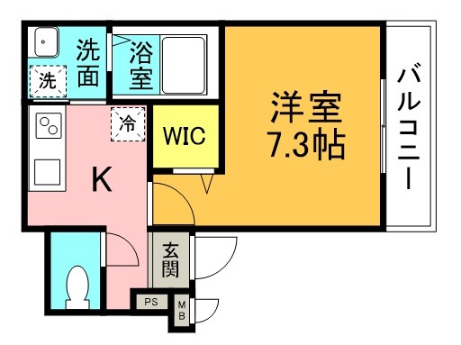 【間取り】 | フジパレス西宮鳴尾Ⅵ