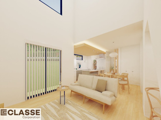 【完成予想図】 | 宇治市大久保町山ノ内　売土地　建築条件付き | 自由設計になりますので設計士と直接お話していただきオンリーワンのおうちづくりが可能です！需要の多いランドリールームも実現可能です。一緒に楽しくお家づくりをしていきましょう！