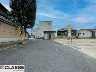 【前面道路含む現地写真】 | 宇治市大久保町山ノ内　売土地　建築条件付き