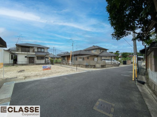 【前面道路含む現地写真】 | 宇治市大久保町山ノ内　売土地　建築条件無し