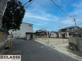 【前面道路含む現地写真】 | 宇治市大久保町山ノ内　売土地　建築条件無し