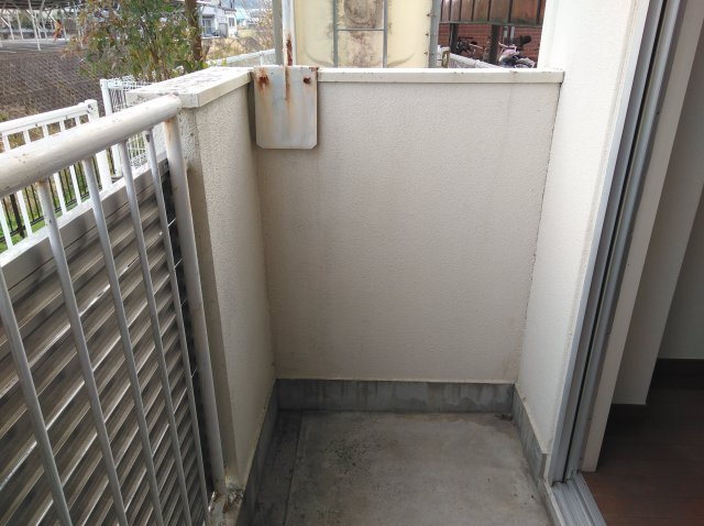 ビレッタ七瀬川のバルコニー