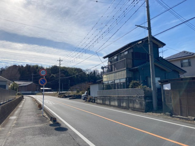 【前面道路含む現地写真】 | 安中市大竹