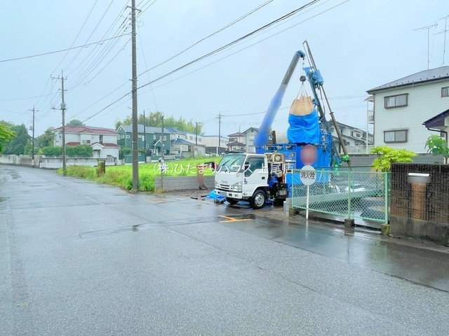 蓮田市蓮田　4期　新築一戸建て　ケイアイテラス　01の前面道路含む現地写真