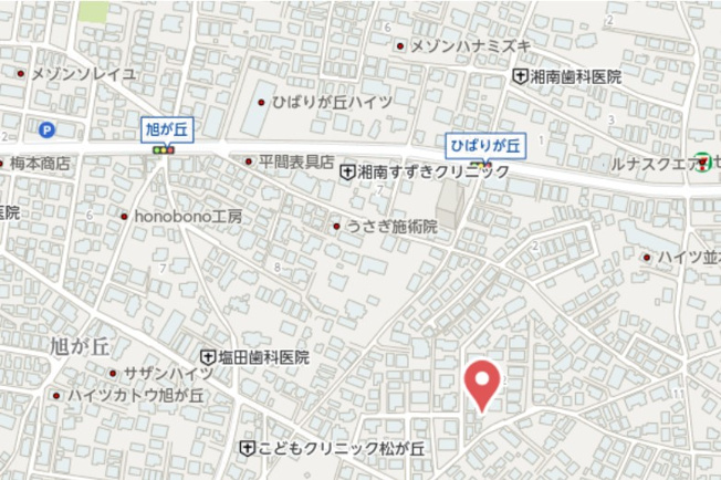 【地図】 | 茅ヶ崎市美住町中古戸建