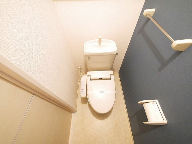 ブリッサコート（中山町）のトイレ|コンパクトで使いやすいトイレです