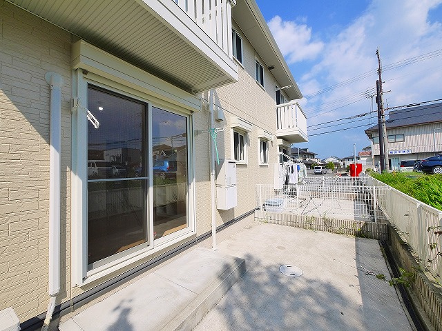 ブリッサコート（中山町）の庭|簡単な家庭菜園も楽しめるお庭です