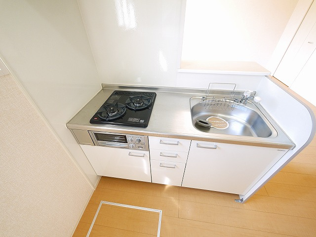 ブリッサコート（中山町）のキッチン|きれいなキッチンです