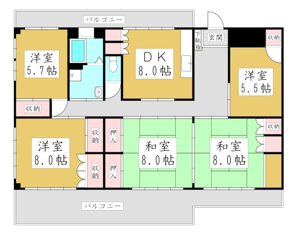 【間取り】 | コーポアイ