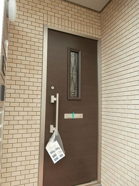 クレストヒル山下Bの玄関|前回募集時の写真です。現況優先