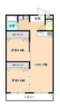 クレインストリート松本の間取り