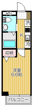 【間取り】 | パルトネール戸越 | ※同建物別部屋