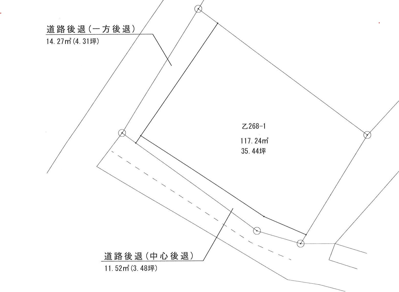西条市氷見乙土地【140】43.55坪の土地図