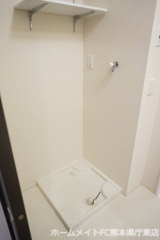 熊本市南区御幸西２丁目のアパートの洗面所