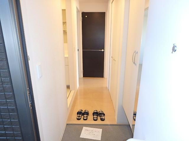 熊本市南区御幸西２丁目のアパートの玄関