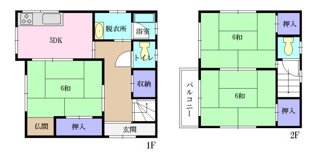【間取り】 | 高知市北竹島町