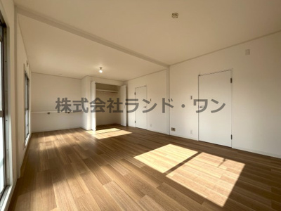 【洋室】 | 緑ハイツ 1号棟 | 洋室12帖　将来2部屋にすることができます