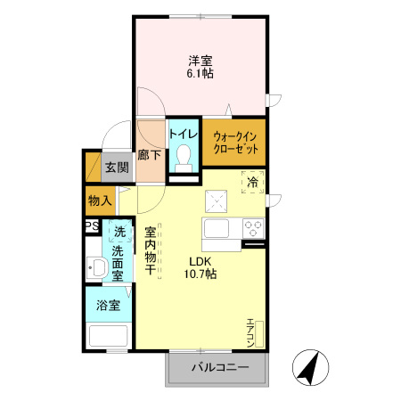 【間取り】 | ウィット西高尾