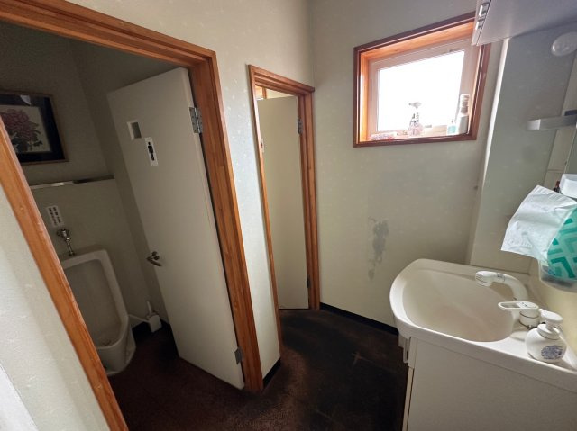 浜中町霧多布　売店舗のトイレ