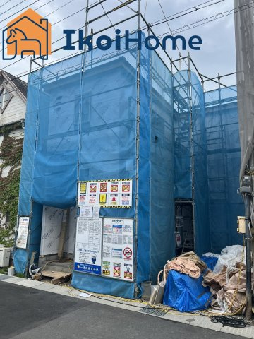 明石市大久保町西嶋　新築一戸建　３号棟の外観|●年中無休：当日予約可●　南向きバルコニーは陽当り良好で洗濯物も乾きやすいです。