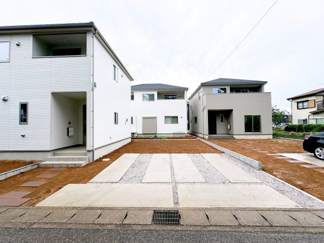 伊勢崎市境1期　新築住宅 6号棟の外観