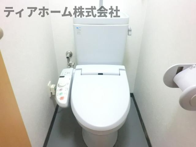 大和高田市大字礒野のアパートのトイレ