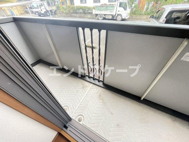 リヴィエールＴｏｋｉ　Ａのバルコニー|高崎、前橋、伊勢崎エリアのお部屋探しはエンドスケープまで！お客様の理想お聞かせ下さい♪