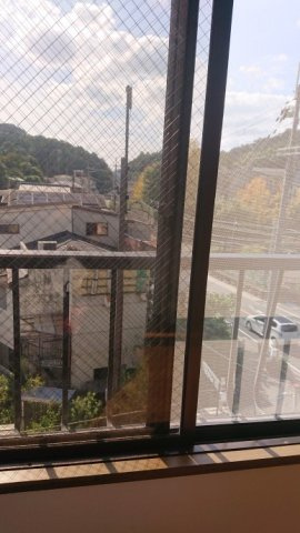 京都市左京区静市市原町の賃貸マンションの展望