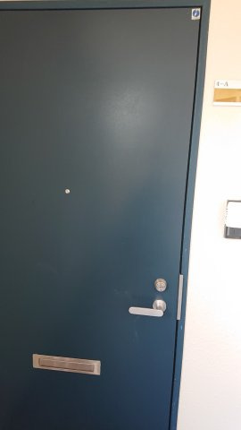 京都市左京区静市市原町の賃貸マンションの玄関