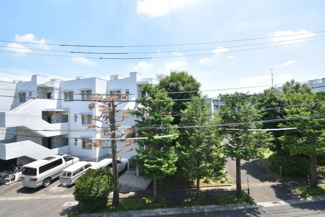 【展望】 | お部屋からの眺望。バルコニーからの景色です～即日のご見学可能～　お問合せはお気軽にどうぞ。