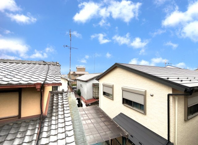 【展望】 | 山科区大塚檀ノ浦　中古戸建 | 【バルコニーからの眺望】