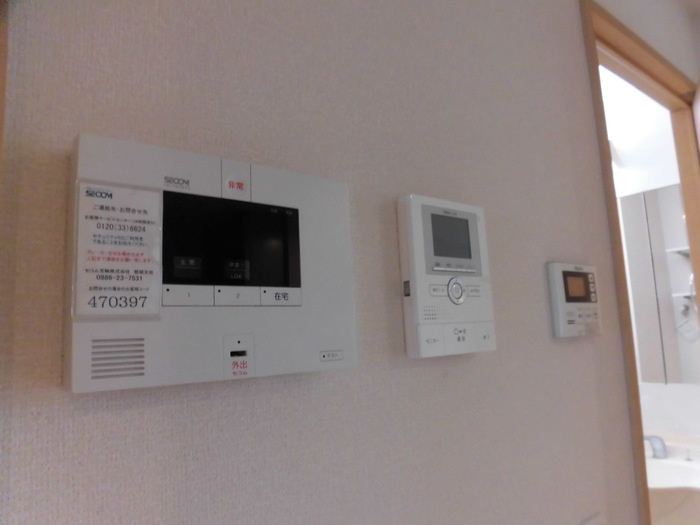 メゾン・ヴェール Aのセキュリティ|Ａ201 ホームセキュリティ・ＴＶインターホン