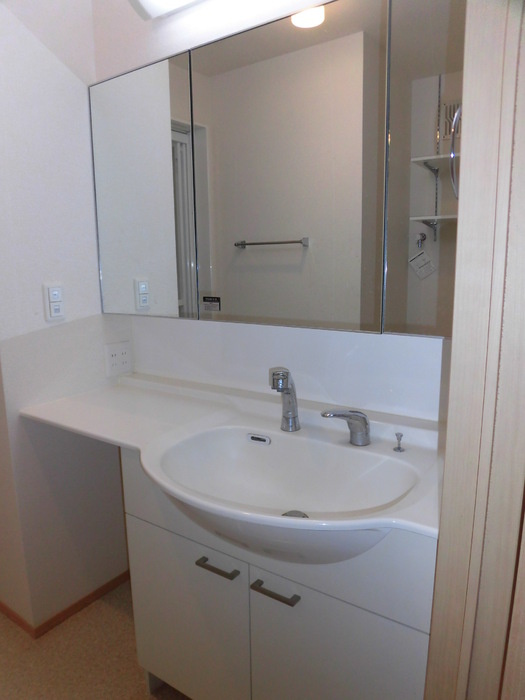 メゾン・ヴェール Aの独立洗面台|Ａ201 洗髪洗面化粧台