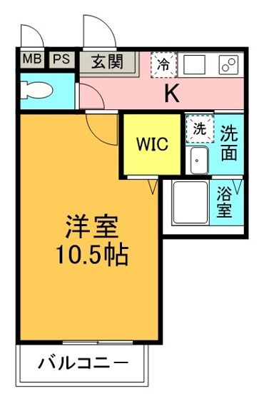 【間取り】 | フジパレス西宮鳴尾Ⅴ