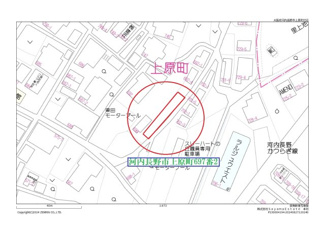 【地図】 | 河内長野市上原町・売土地