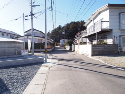 【前面道路含む現地写真】 | ＧＲＡＦＡＲＥ　森合字南戸ノ内　１号棟