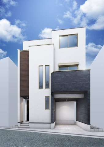 西中野３丁目新築戸建ての外観パース|■建築条件付の売り土地です♪♪
■自由設計対応の新築戸建て♪♪