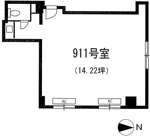 新宿Ｑフラットビルの間取り