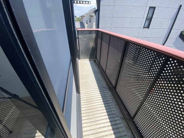 ディアス・オークラのバルコニー
