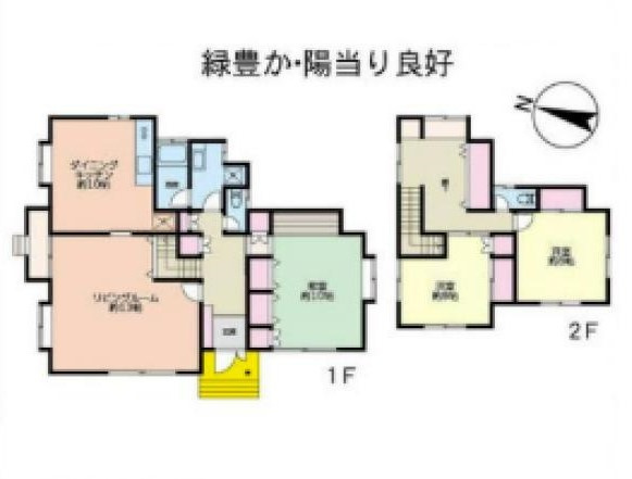 2024年4月大規模リノベーション済　3LDK＋駐車場の間取り|導線を考えられた間取り